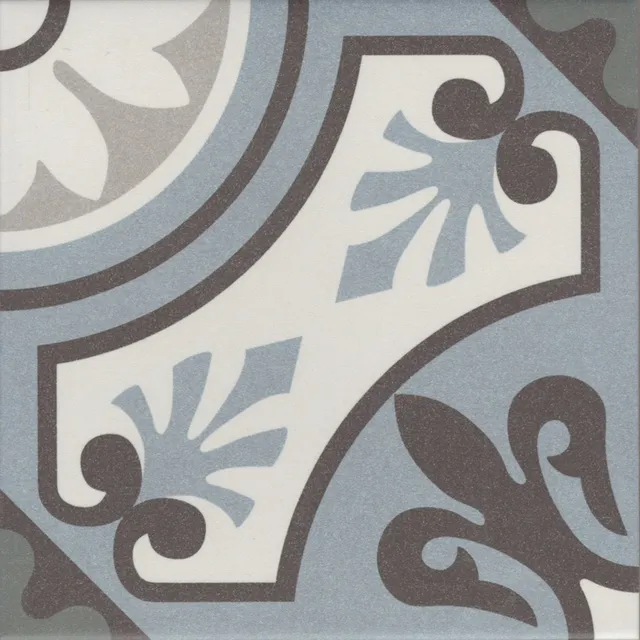 Douglas & Jones Vintage Lilou Bleu Decor
