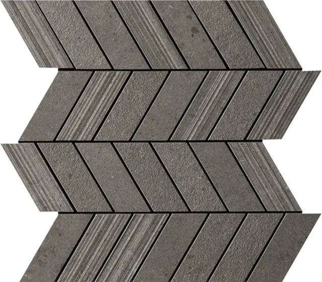 Italgraniti Silver Grain Dark Chevr