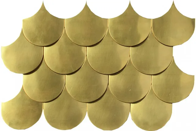 Dune Materia Mosaics Mater.mos.sirena Gold