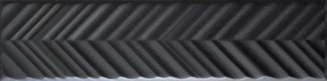 JOS. Dust Ink Chevron Decor