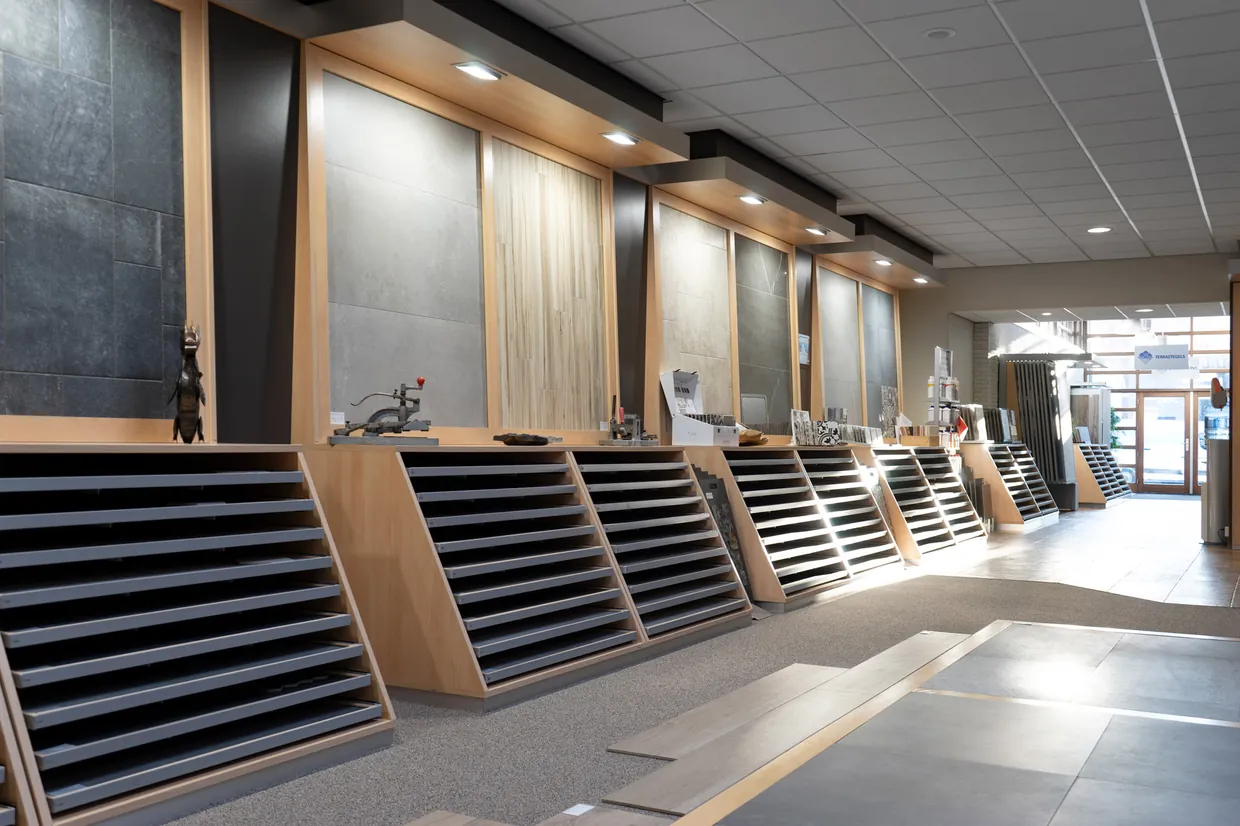 Showroom van Brabant Tegels in Eindhoven