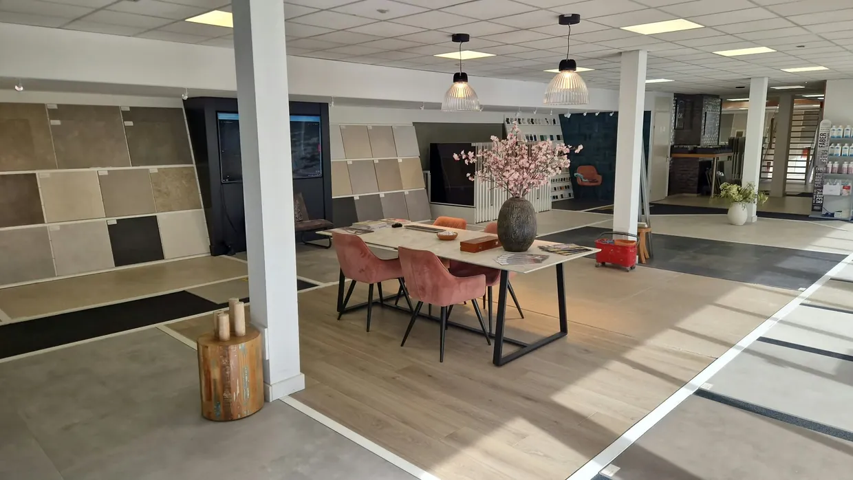 Showroom van Brabant Tegels Elshout in Elshout