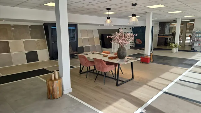 Showroom van Brabant Tegels Elshout in Elshout