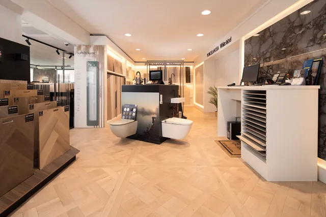 Showroom van Dannenberg Tegels en Sanitair in Rijssen