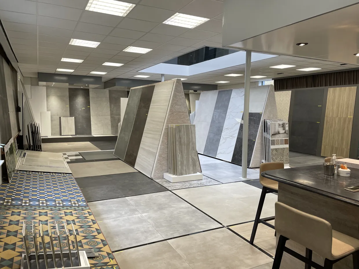 Showroom van Maas Tegels in Purmerend