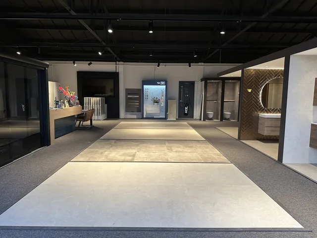 Showroom van Tegel- en Sanitairstudio Bol en van der Aa in Helmond